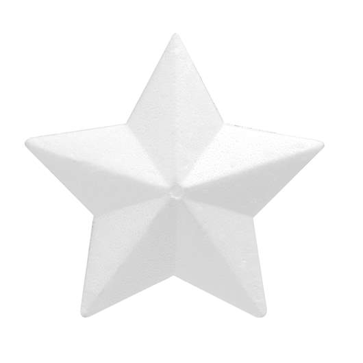 Styrofoam stars 20cm